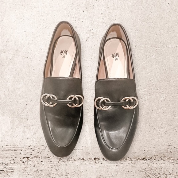 🧸H&M Black Loafers